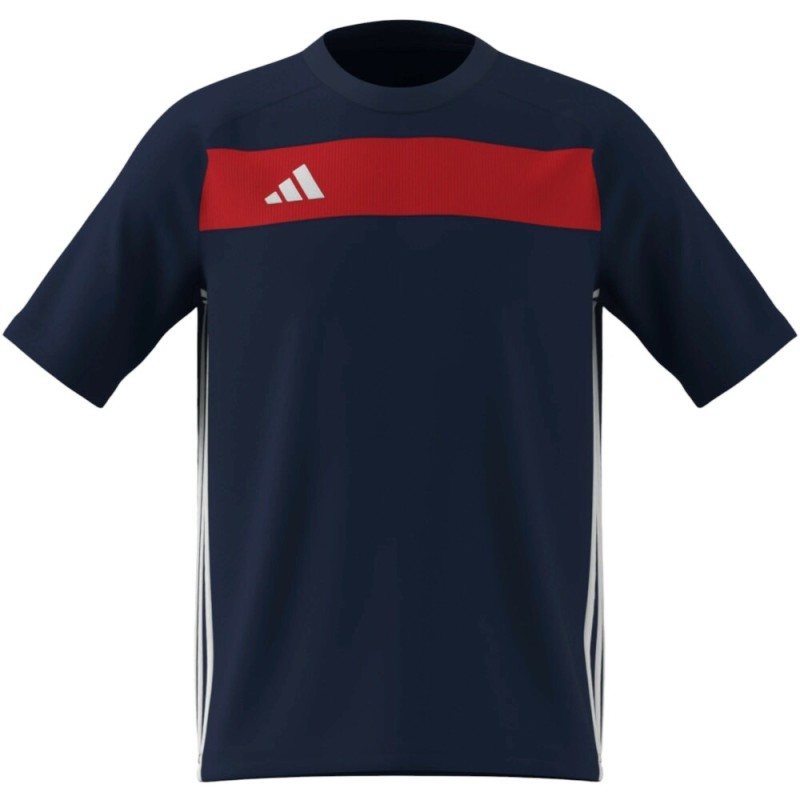 Camiseta zaul  Adidas-TIRO azul JR