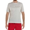 CAMISETA +8000  TALIB 409141-020 BLANCA HOMBRE MANGA CORTA