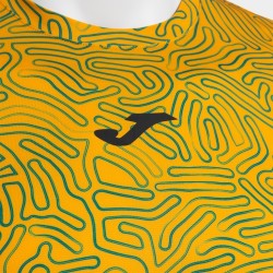 CAMISETA JOMA R-Nature 103993-991 AMARILLA HOMBRE MANGA CORTA