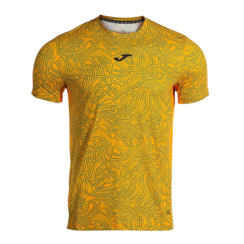 CAMISETA JOMA R-Nature 103993-991 AMARILLA HOMBRE MANGA CORTA