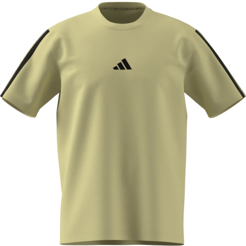 CAMISETA ADIDAS M 3S SJ T B POWYEL/BLACK VERDE HOMBRE MANGA CORTA