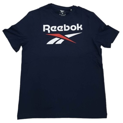 Camiseta Manga Corta Azul REEBOK IDENTITY BIG LOGO TEE VECNAV AZUL HOMBRE