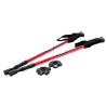 BASTONES +8000 447481 ROJOS UNISEX TREKKING