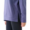 Sudadera yoga azul 4F azul mujer