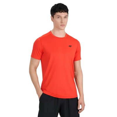 Camiseta naranja 4F naranja hombre