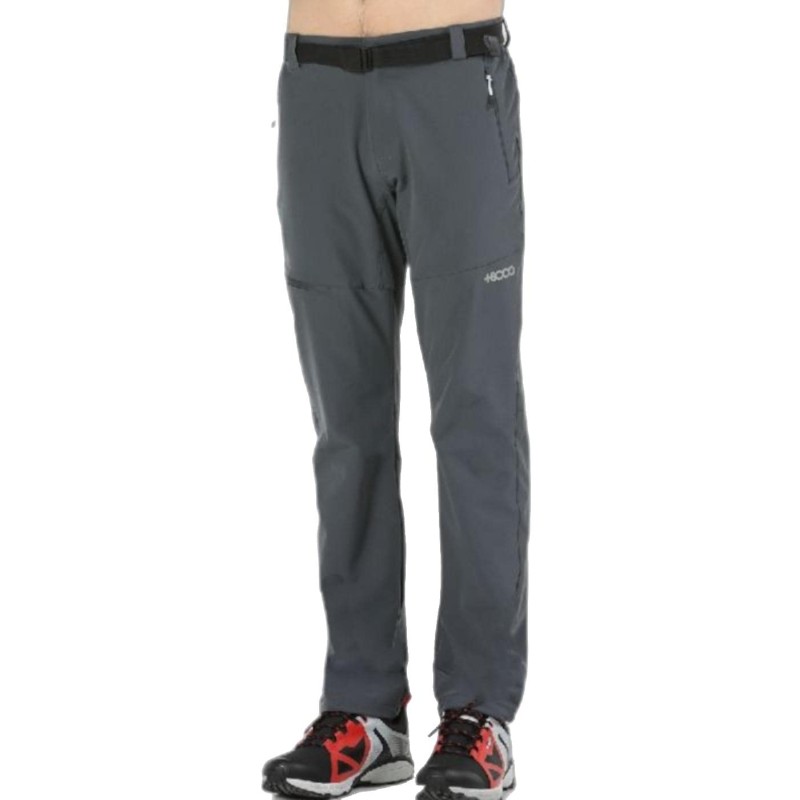 Pantalón +8000 JAUREG Gris Hombre Trekking