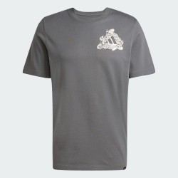 Camiseta gris Adidas gris hombre