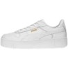ZAPATILLA blanca PUMA-Carina Street-01 PLATAFORMA 389390-01