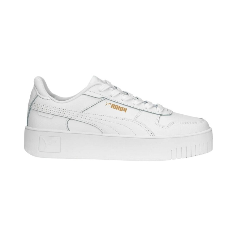 ZAPATILLA blanca PUMA-Carina Street-01 PLATAFORMA 389390-01