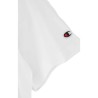 CAMISETA CHAMPION  CUELLO CAJA 220256-WW001 BLANCA HOMBRE MANGA CORTA