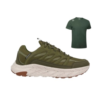 Zapatilla para Trail Running para HOMBRE PAREDES TREK. INSUA CMS LYRA CAB KAKI LT25587-KA