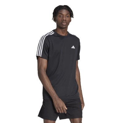 CAMISETA NEGRA  ADIDAS  -TR-ES BASE 3S T-IB8150