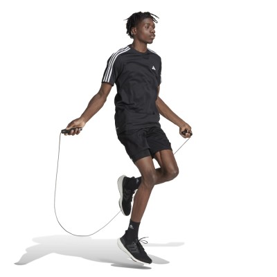 CAMISETA NEGRA  ADIDAS  -TR-ES BASE 3S T-IB8150