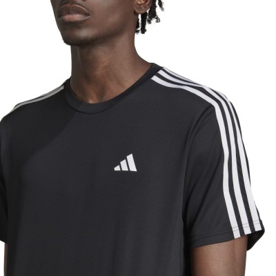 CAMISETA NEGRA  ADIDAS  -TR-ES BASE 3S T-IB8150