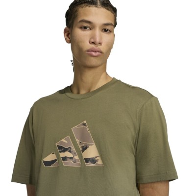 CAMISETA VERDE ADIDAS M CAMO LOGO T KA7131