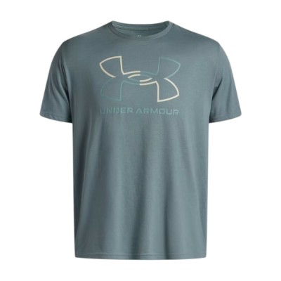 Camiseta verde UNDER ARMOUR green MEN FUNDATION UPDATE SS-BLU.MD 1382915