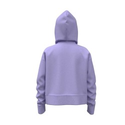 Sudadera morada UNDER ARMOUR morada mujer RIVAL FLEECE-1379517-538