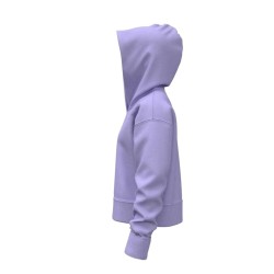 Sudadera morada UNDER ARMOUR morada mujer RIVAL FLEECE-1379517-538