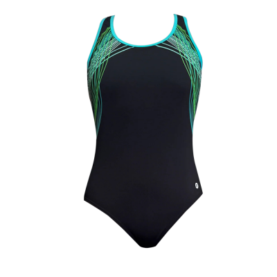 Bañador negro RAS black BORNEO CLASSIC MUJER