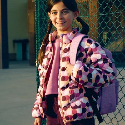 Cazadora rosa JOMA rosa niña NEW METAVERSE