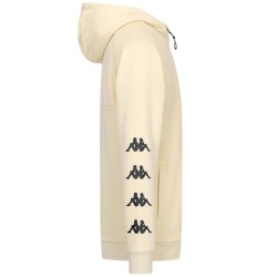 Sudadera beige KAPPA beige CON CAPUCHA GIKOM hombre´ 32268SW
