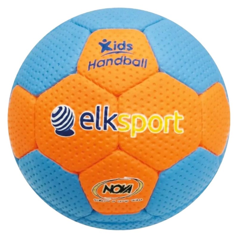 BALON  BALONMANO ELKSPORT AZUL Y NARANJA BALONMANO talla 0 SQ42566