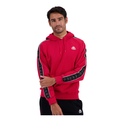 SUDADERA roja KAPPA roja BANDA MADISON  2 HOMBRE 32261DW-R05