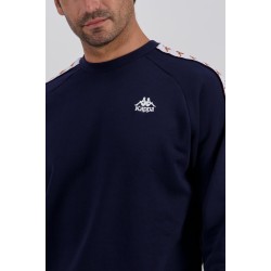 SUDADERA azul KAPPA CUELLOS REDONDO BANDA VOMIS 3 322261CW-222