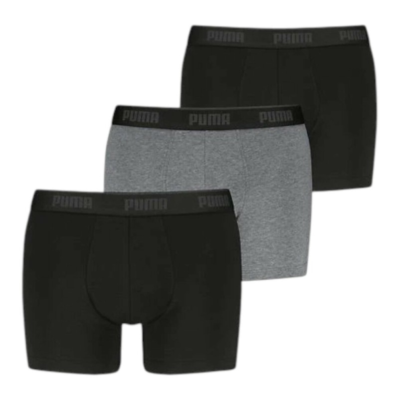Boxer gris-negro Puma gris negro hombre pack3 701234187-002