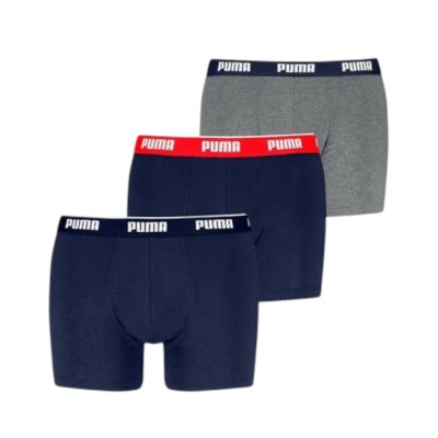 Boxer azul-gris Puma azul-gris hombre 701234187-005 pack 3