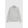 Sudadera Champion Half Zip Sweatshirt-221797-EM021-GRIS CLARO-HOMBRE