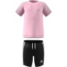 CONJUNTO ADIDAS I 3S SPORT SET HF1906 ROSA Y NEGRO NIÑA