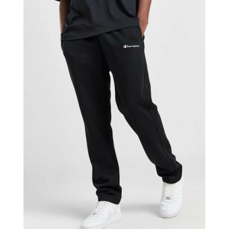 Pantalon  Negro Champion Joggers Small Logo Open 220299-KK001