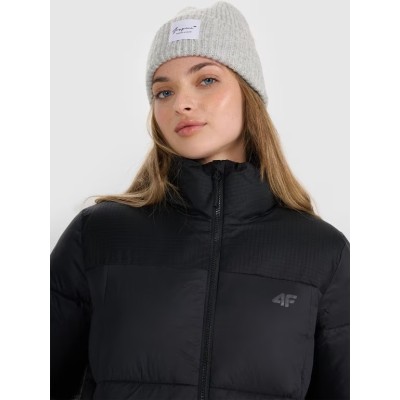 Cazadora 4F negra DOWN JACKET 4FWAW25TDJAF581-20S