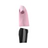 CONJUNTO ADIDAS I 3S SPORT SET HF1906 ROSA Y NEGRO NIÑA