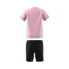 CONJUNTO ADIDAS I 3S SPORT SET HF1906 ROSA Y NEGRO NIÑA
