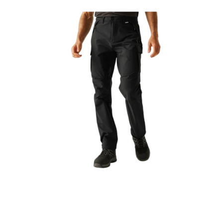 Pantalon tracking negro Regatta black hombre RMJ290R-800