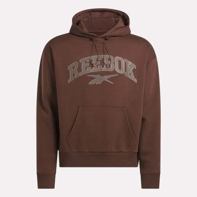 SUDADERA marrón REREBOK ELLIS VARSITYCAMPUS HOODIE brown 100240371