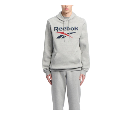 SUDADERA gris REEBOK TRENT 2 COL.LOGO HOODY 100240549