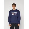 SUDADERA azul REEBOK JULIAN 2 COL LOGO CREWNECK SWEAT 100240705