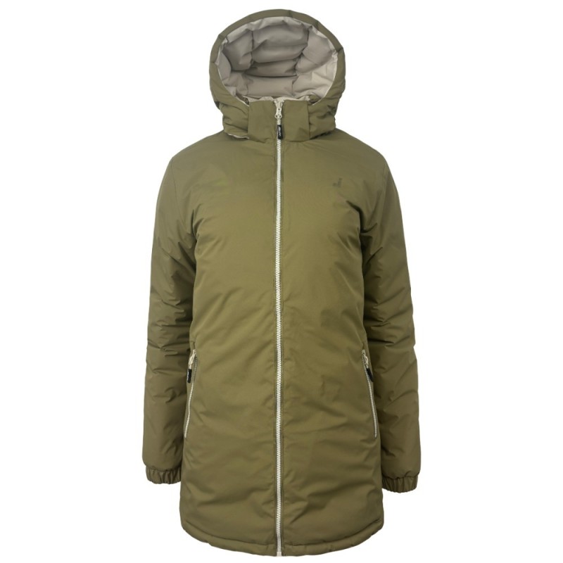 ANORAK JOLUVI HEAT DIPA LONG 238257 VERDE MUJER CALEFACTABLE