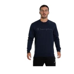 SUDADERA AZUL CHAMPION Crewneck Sweatshirt hombre 220272-BS501