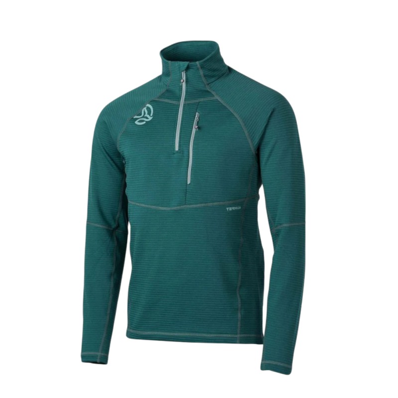 POLAR  verde TERNUA MOMHILL 1/2 ZIP M 1208055-1271