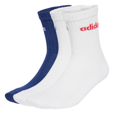 Calcetines ADIDAS C LIN CREW 3P-JL6110-AZUL-UNISEX