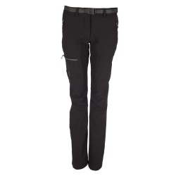 PANTALON TREKKING negro TERNUA DINESH mujer black  1273547- 9937