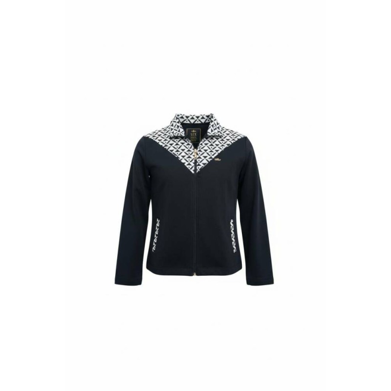 Chaqueta negra -blanca SLX black mujer