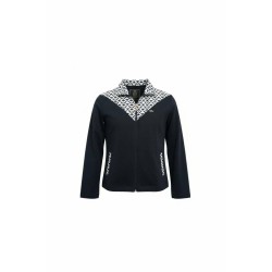 Chaqueta negra -blanca SLX black mujer