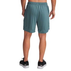 Pantalón corto verde UNDER ARMOUR  TECH VENT 7in hombre 1388645-587