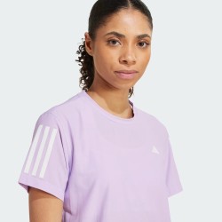Camiseta Violeta ADIDAS manga corta OTR B TEE-JW9678-MULTICOLOR-MUJER