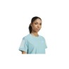 Camiseta  Azul Turquesa manga corta ADIDAS OTR B TEE-JW9672-MUJER